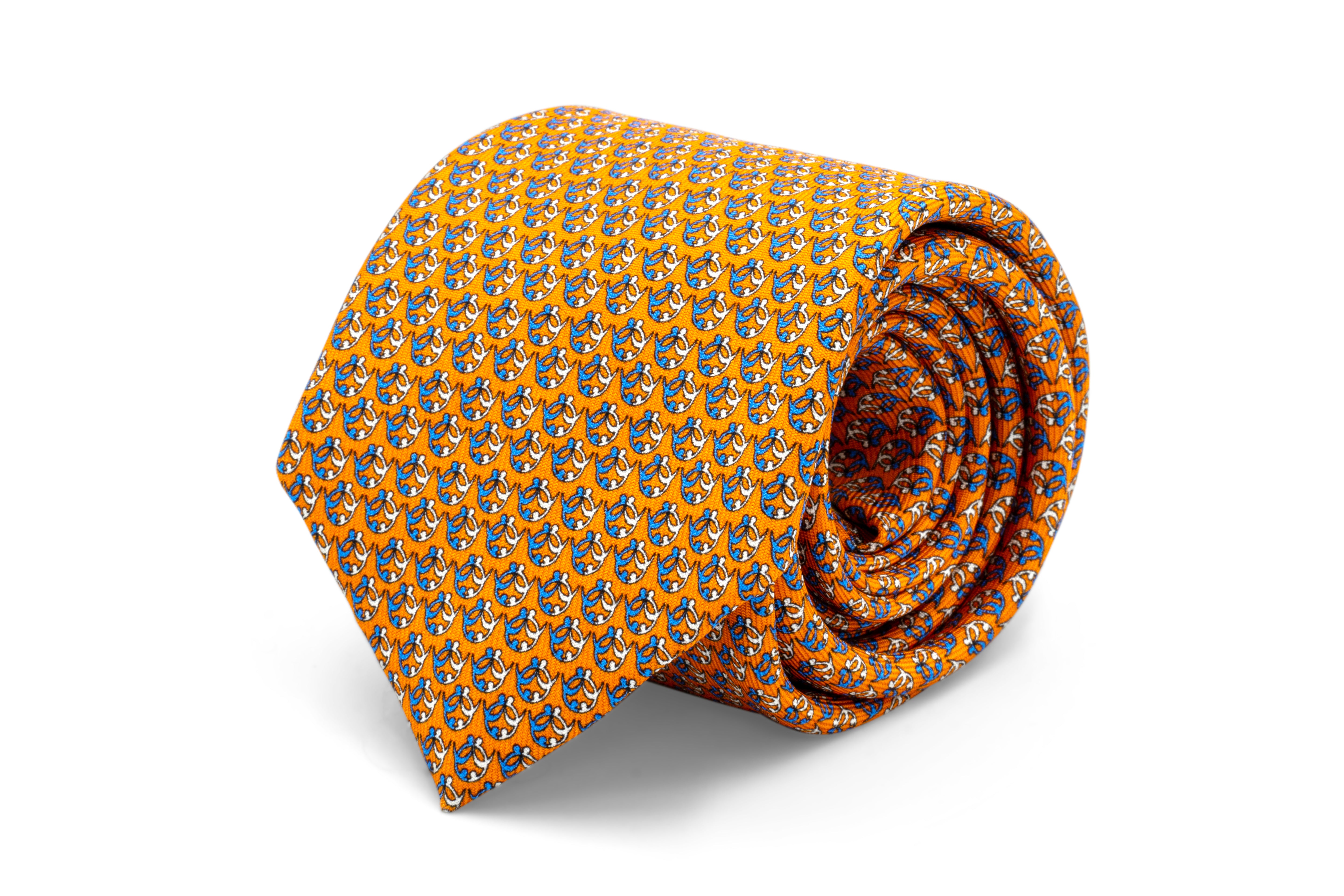 Ti Koro Nko Agyina Hand-Finished Silk Tie