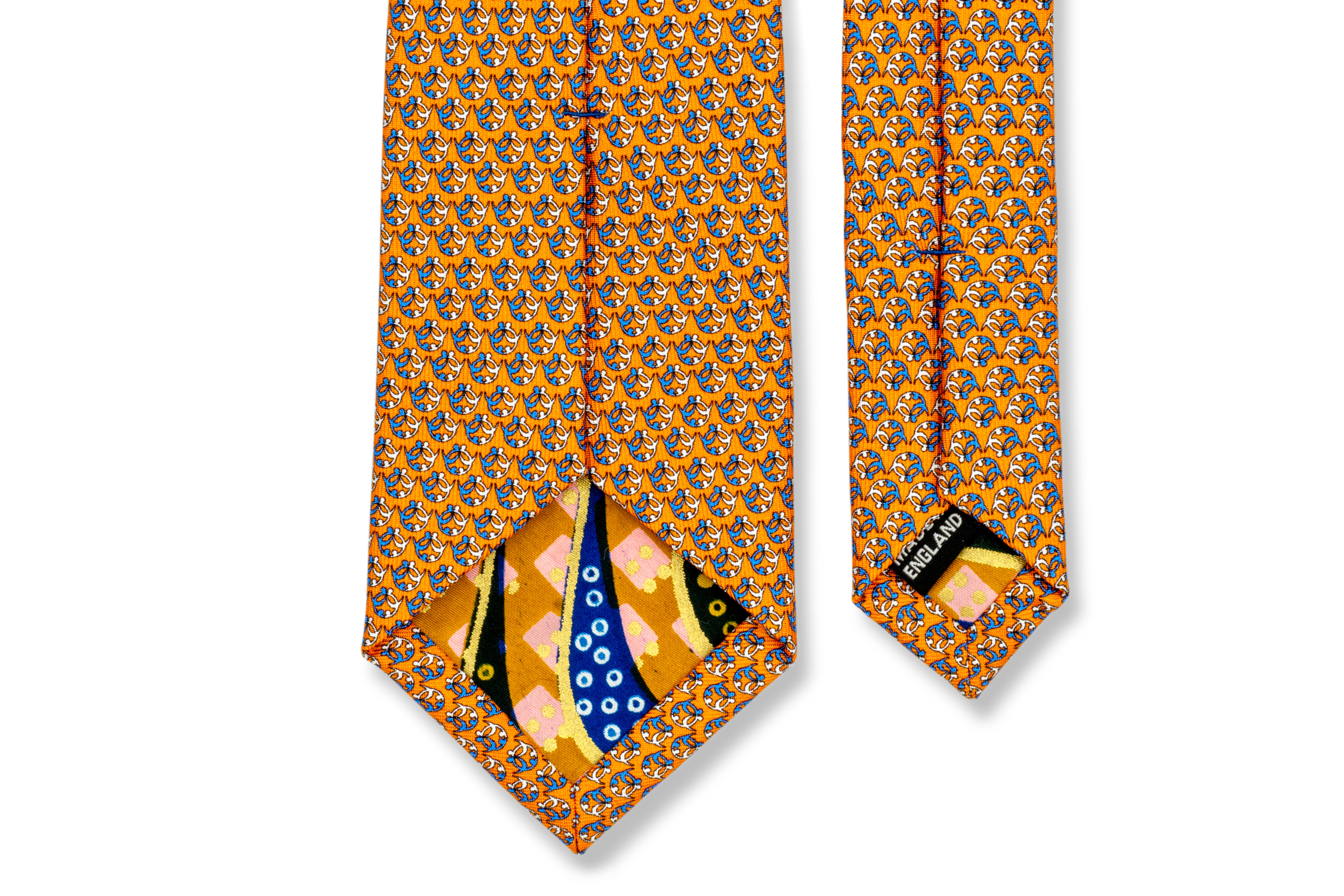 Ti Koro Nko Agyina Hand-Finished Silk Tie