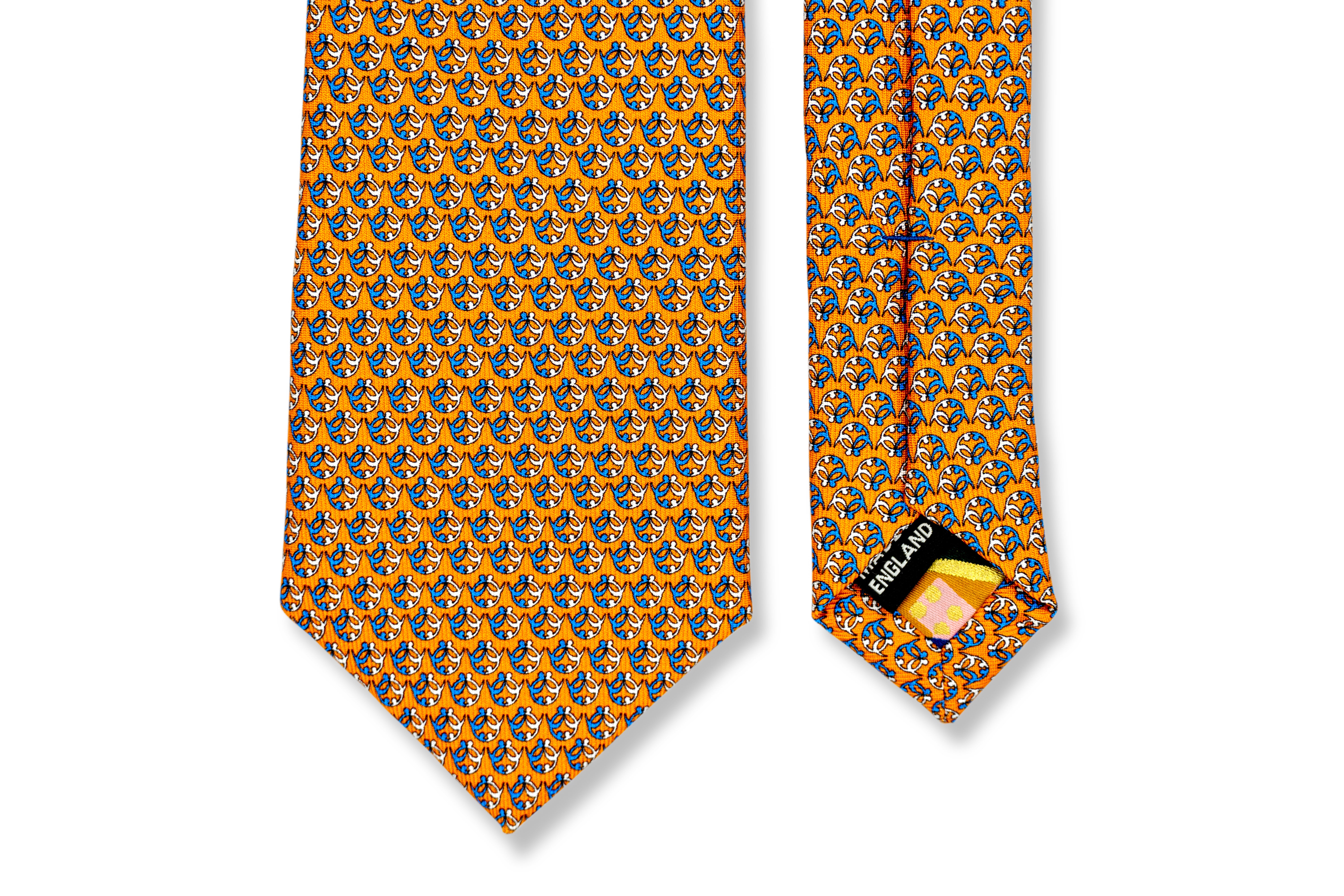 Ti Koro Nko Agyina Hand-Finished Silk Tie